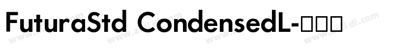 FuturaStd CondensedL字体转换